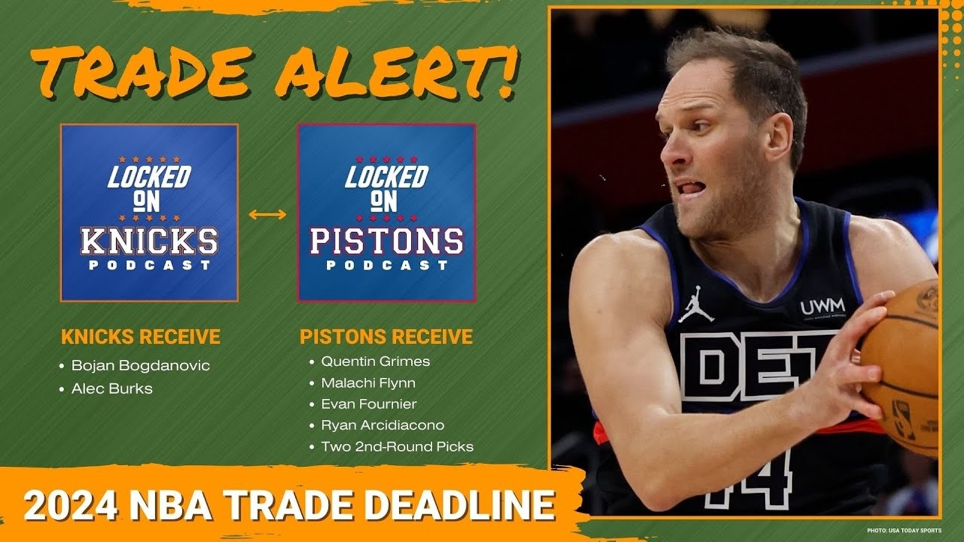 Knicks Trade Bojan Bogdanovic to the New York Knicks, How Does it help