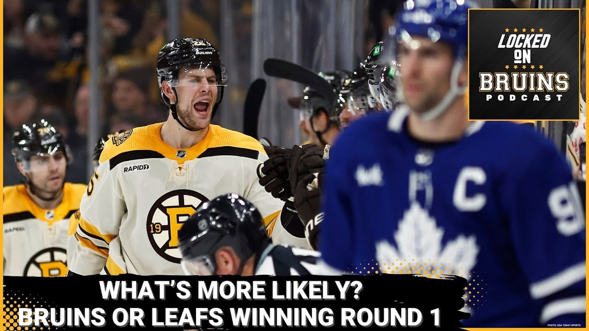 What's more likely: Bruins or Maple Leafs win Round 1 of Stanley Cup Playoffs?