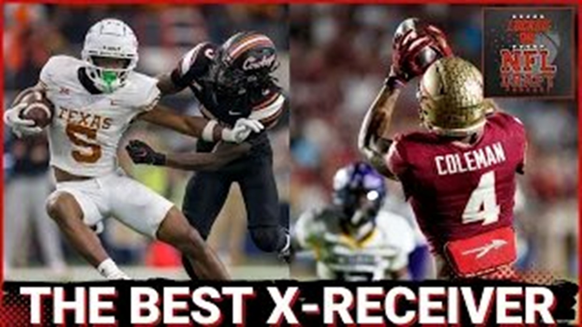 WRs Keon Coleman and Adonai Mitchell are polarizing prospects in the 2024 NFL Draft. Who is the better X-receiver prospect? DP & Keith break it down!