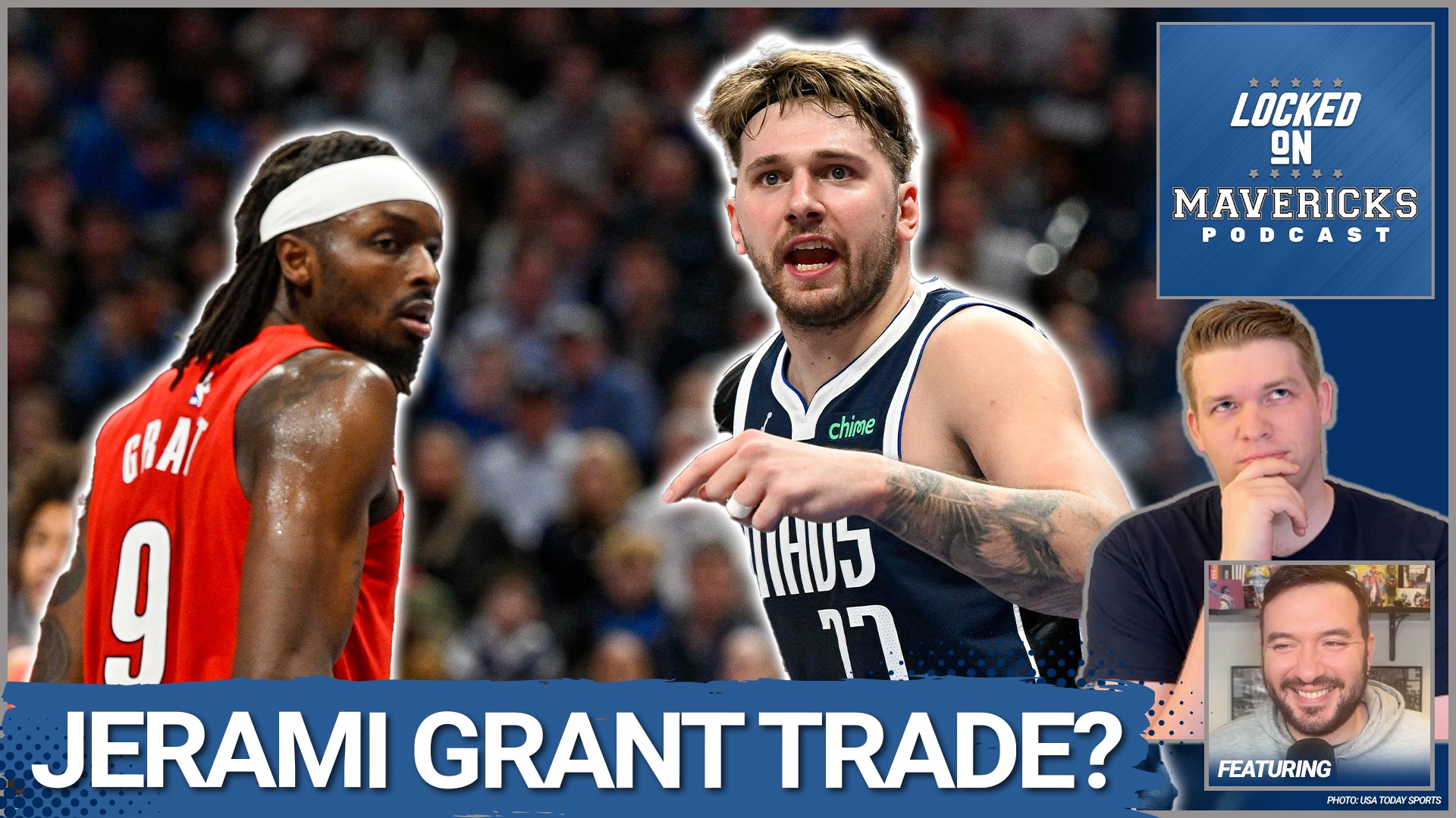 Nick Angstadt is joined by Mike Richman to discuss a potential Jerami Grant Trade to the Dallas Mavericks and the Mavs' next matchup with the Trail Blazers.