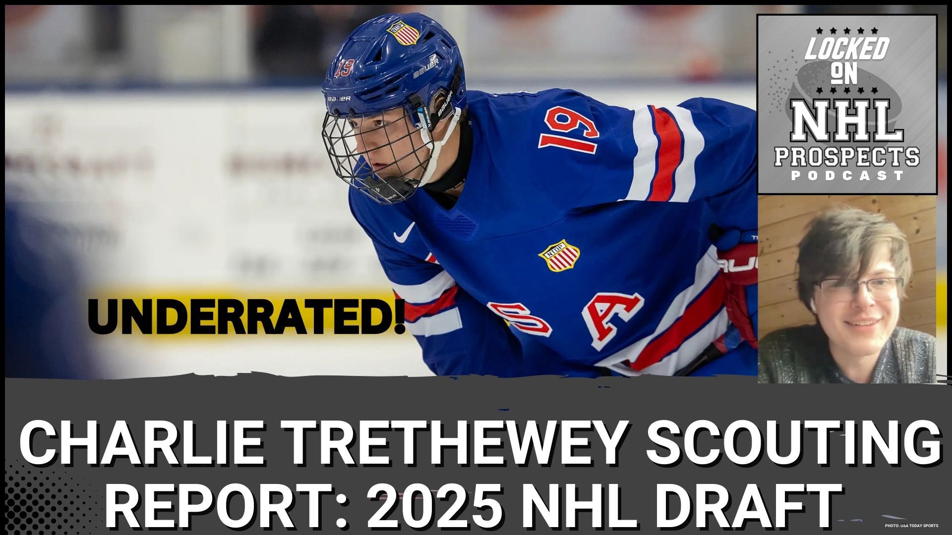 Today, we continue our Prospect Spotlight series, in which we take a full episode deep dive on a single draft-eligible prospect, today's focus: Charlie Trethewey.