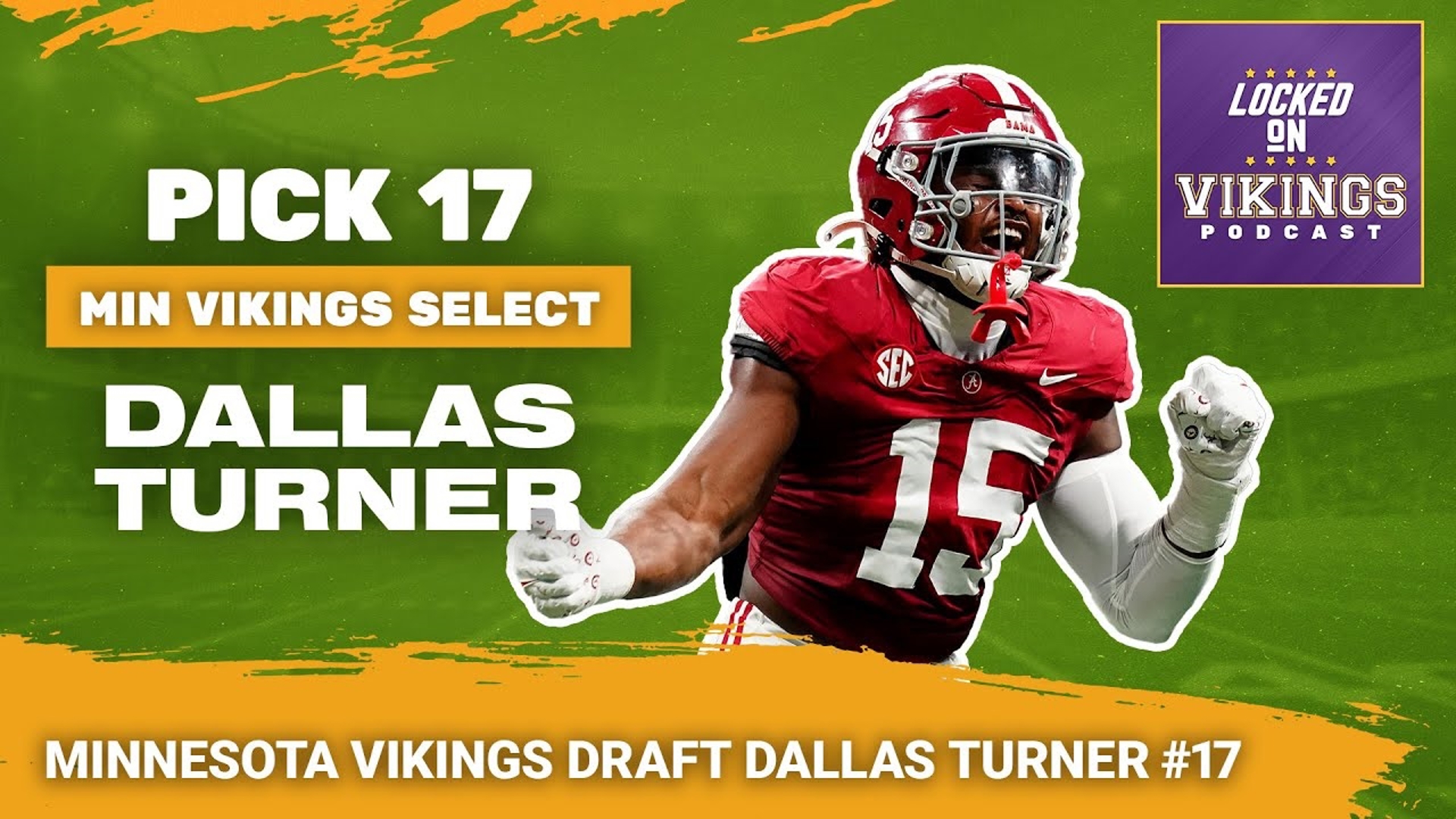 Minnesota Vikings Pick Dallas Turner | 2024 NFL Draft Coverage | wfaa.com