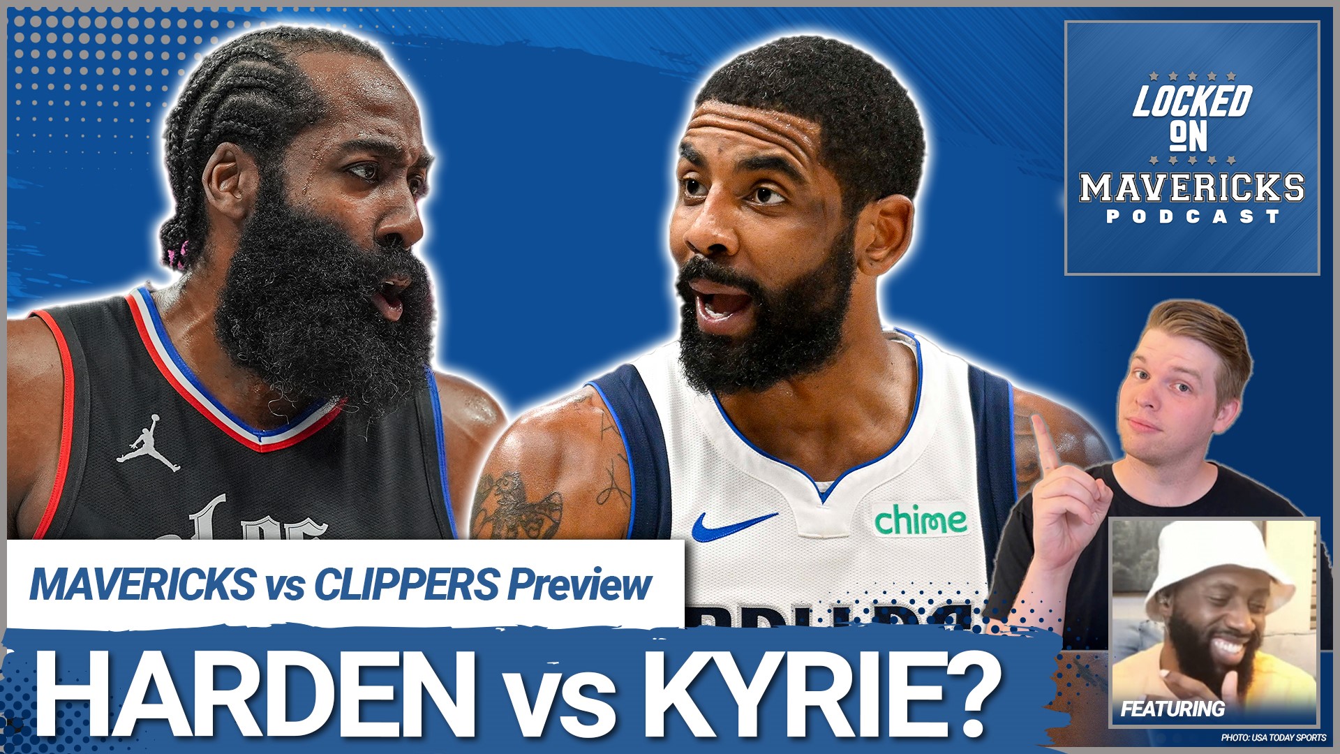 Nick Angstadt & Reggie Adetula ask the big questions surrounding the Dallas Mavericks vs Los Angeles Clippers Playoff series. How will Kyrie Irving swing the series?