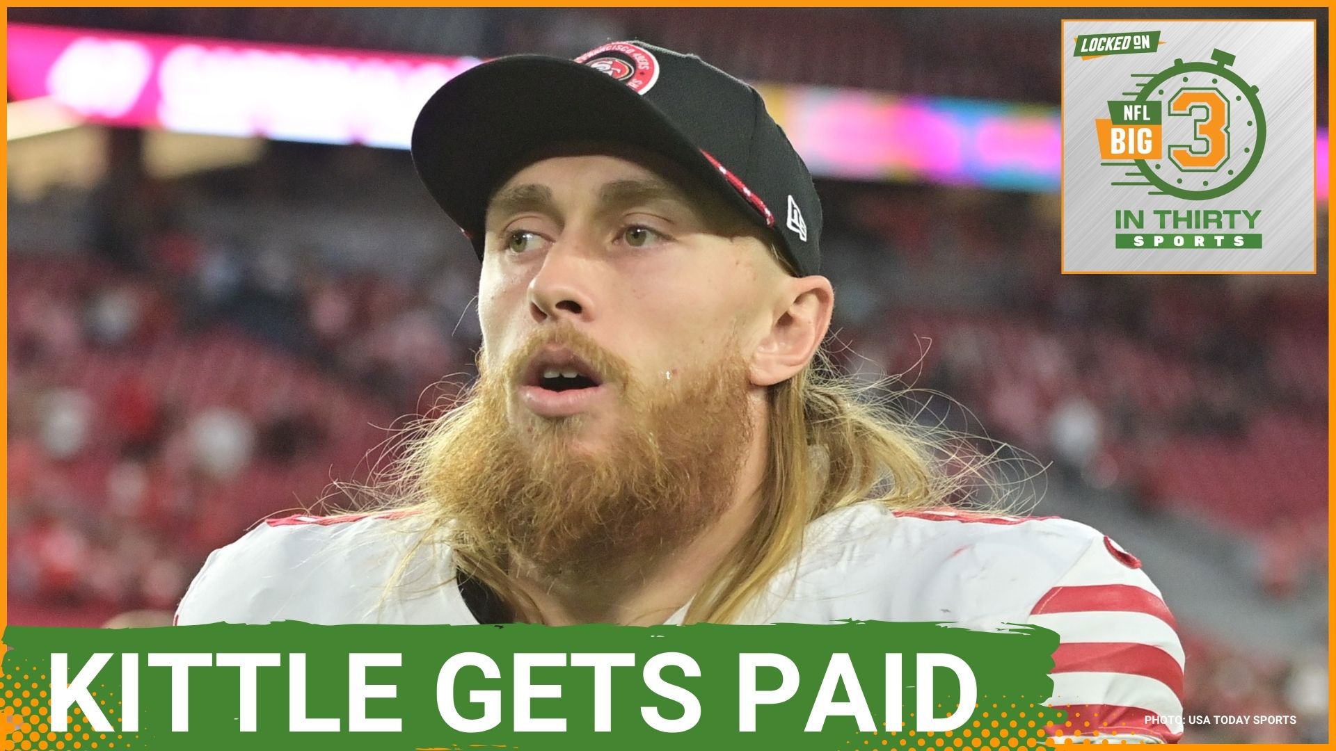The 49ers give George Kittle a big payday and the Vikings re-sign Andrew Van Ginkel. The Chargers use the UFA tender on JK Dobbins.