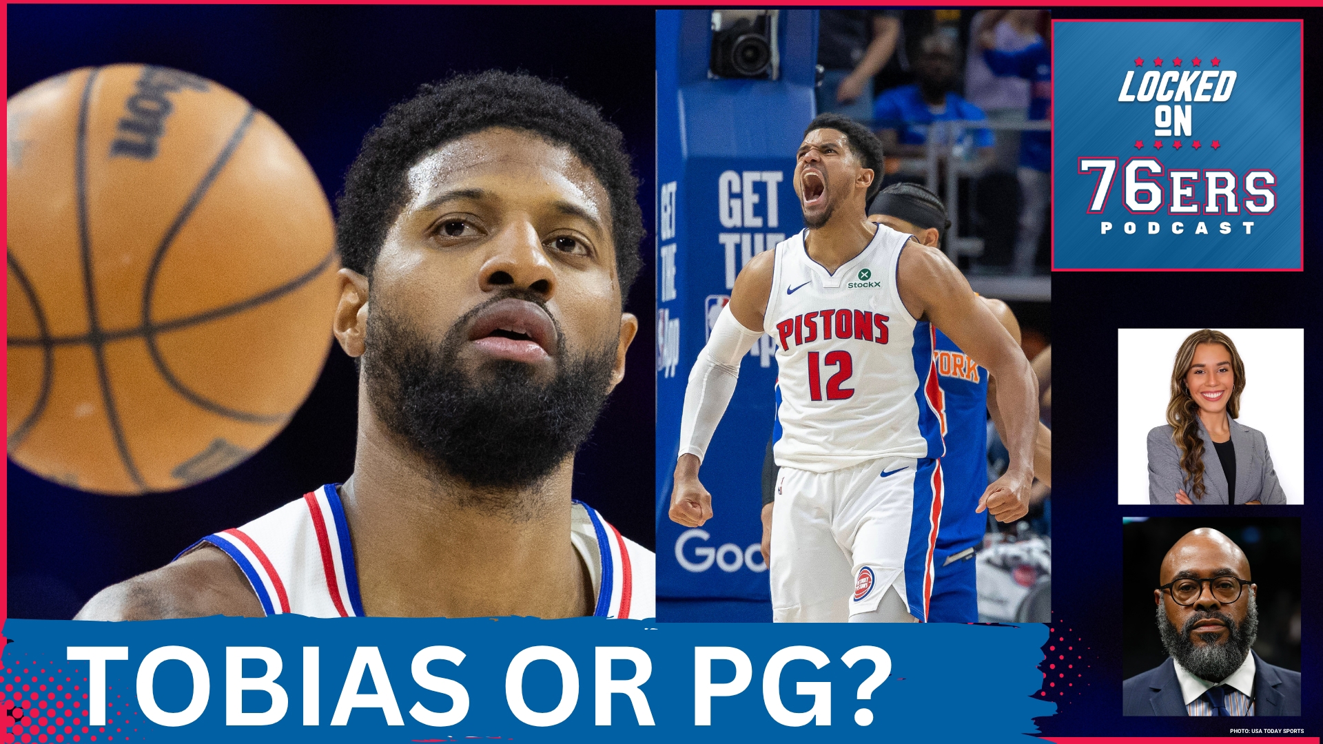 Dive into the intriguing interaction between Tobias Harris and Paul George.