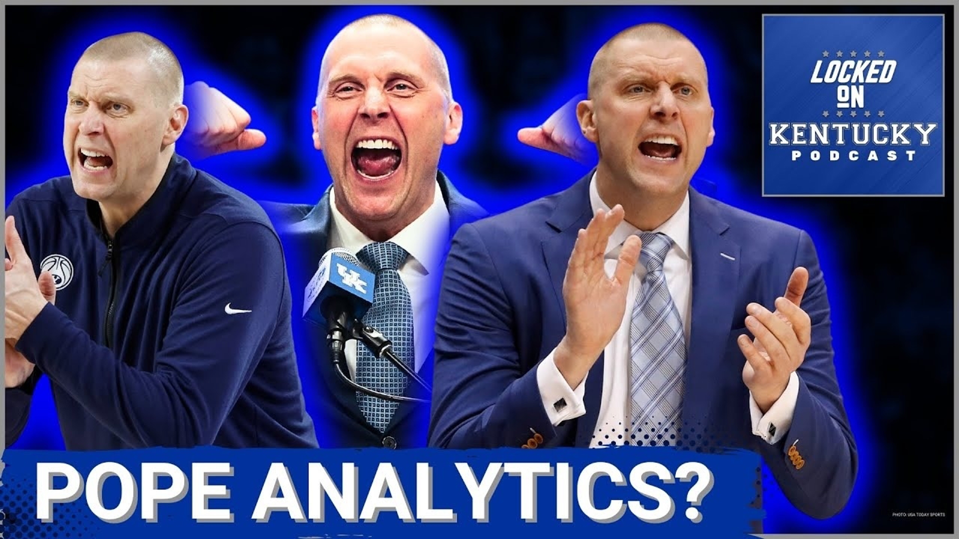 What do the analytics say about Mark Pope and his new Kentucky basketball roster?