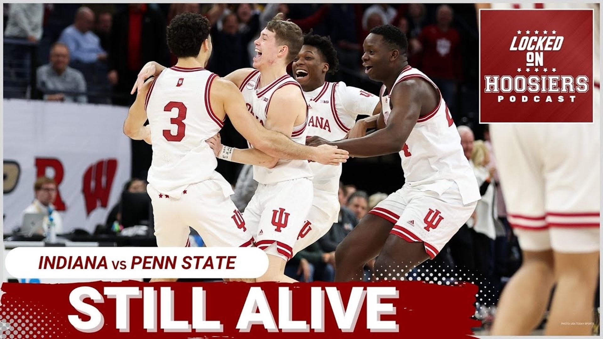 Mike Woodson and the Indiana Hoosiers defeated Penn State in the Big Ten Tournament 61-59 thanks to a game-winning putback by Senior Anthony Leal.