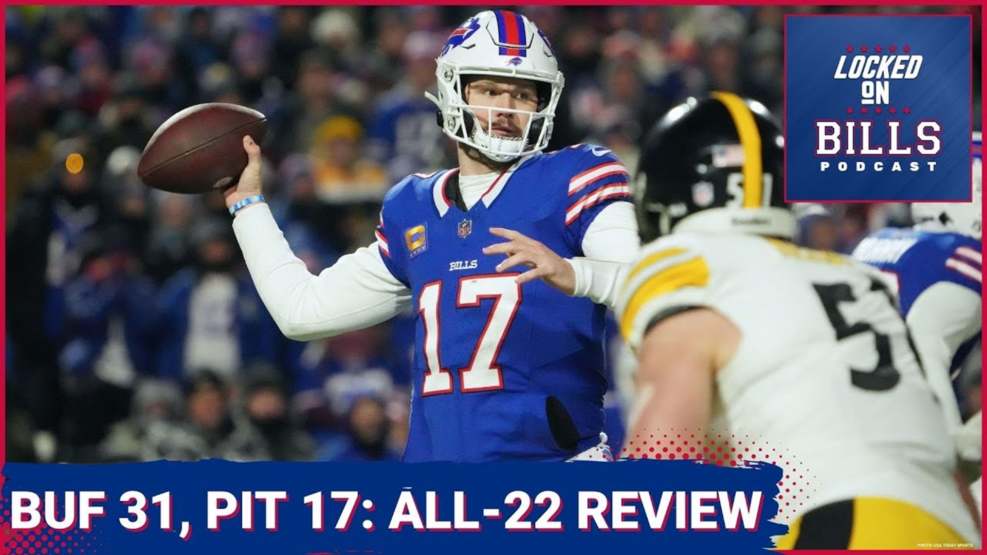 Josh Allen, Joe Brady, run defense & roster depth shine in Playoff win over Pittsburgh Steelers