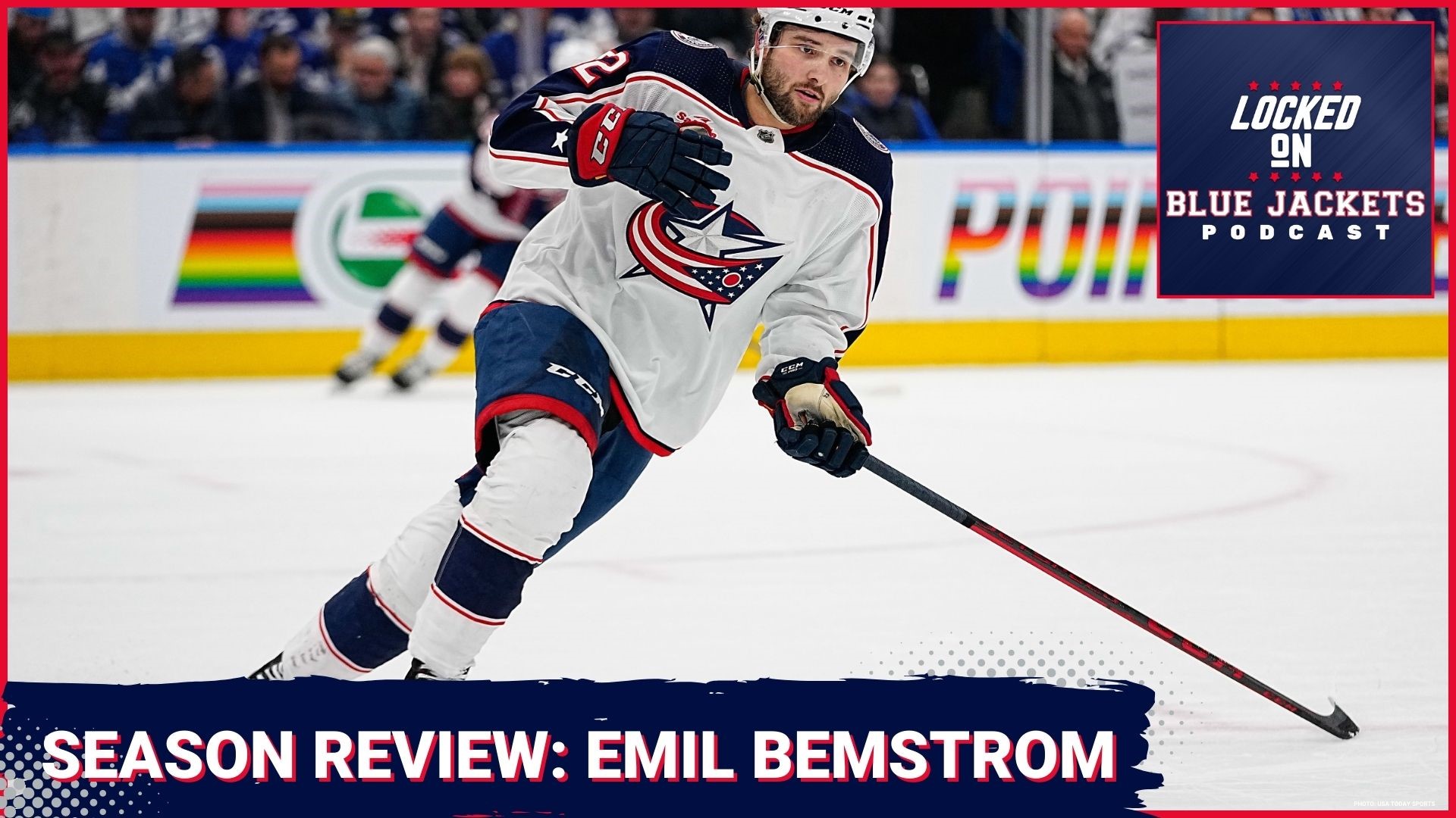 Emil Bemstrom has had an up and down career with the Blue Jackets so far. Can he be better than half a point per game next season?