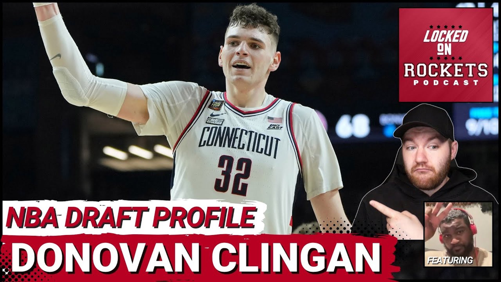 Donovan Clingan Houston Rockets 2024 NBA Draft Prospect Profile. Strengths, Weaknesses, Fit & More