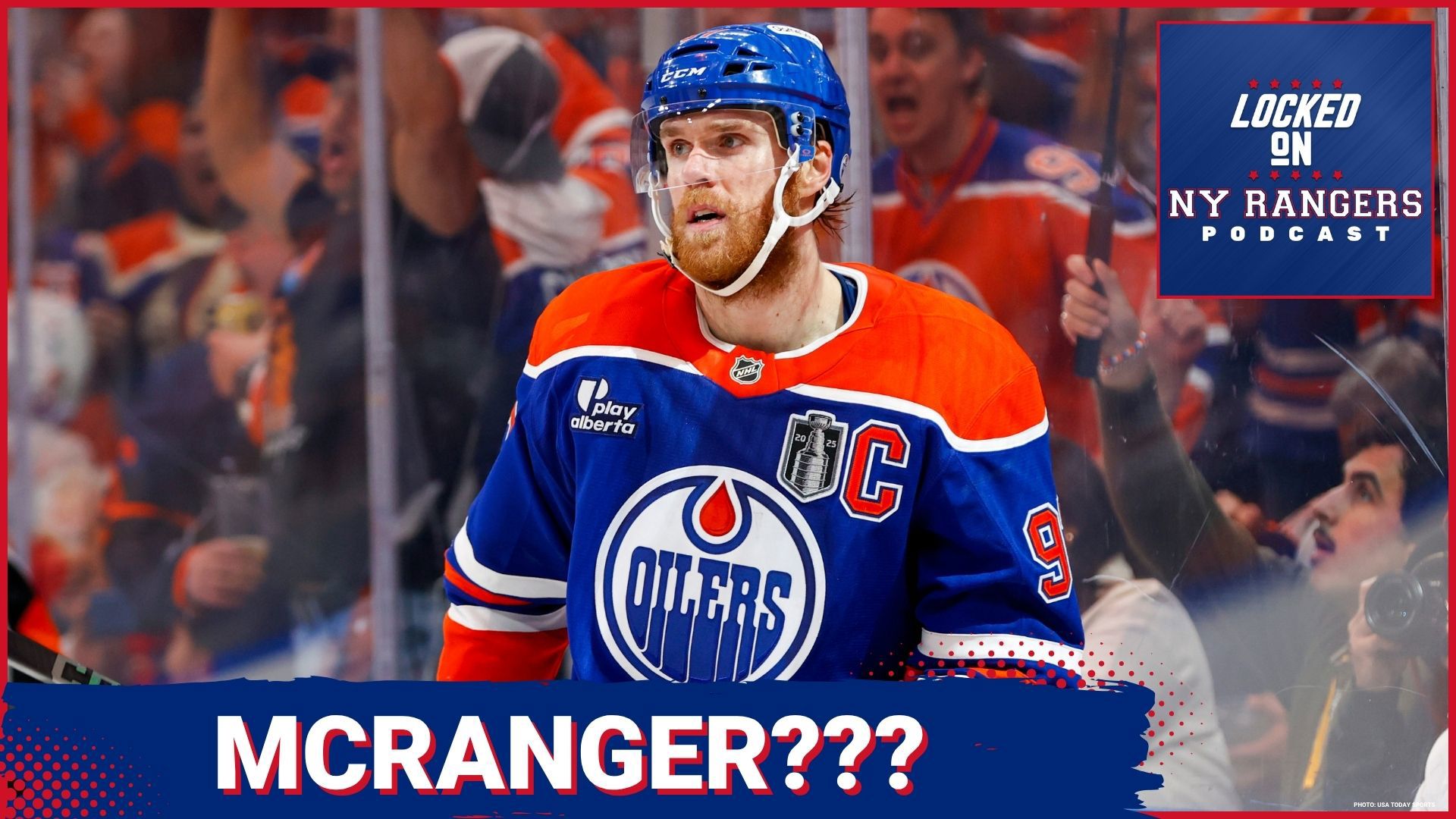 Could Connor McDavid be wearing Rangers blue next season? The NHL superstar's potential free agency has New York fans buzzing with excitement.