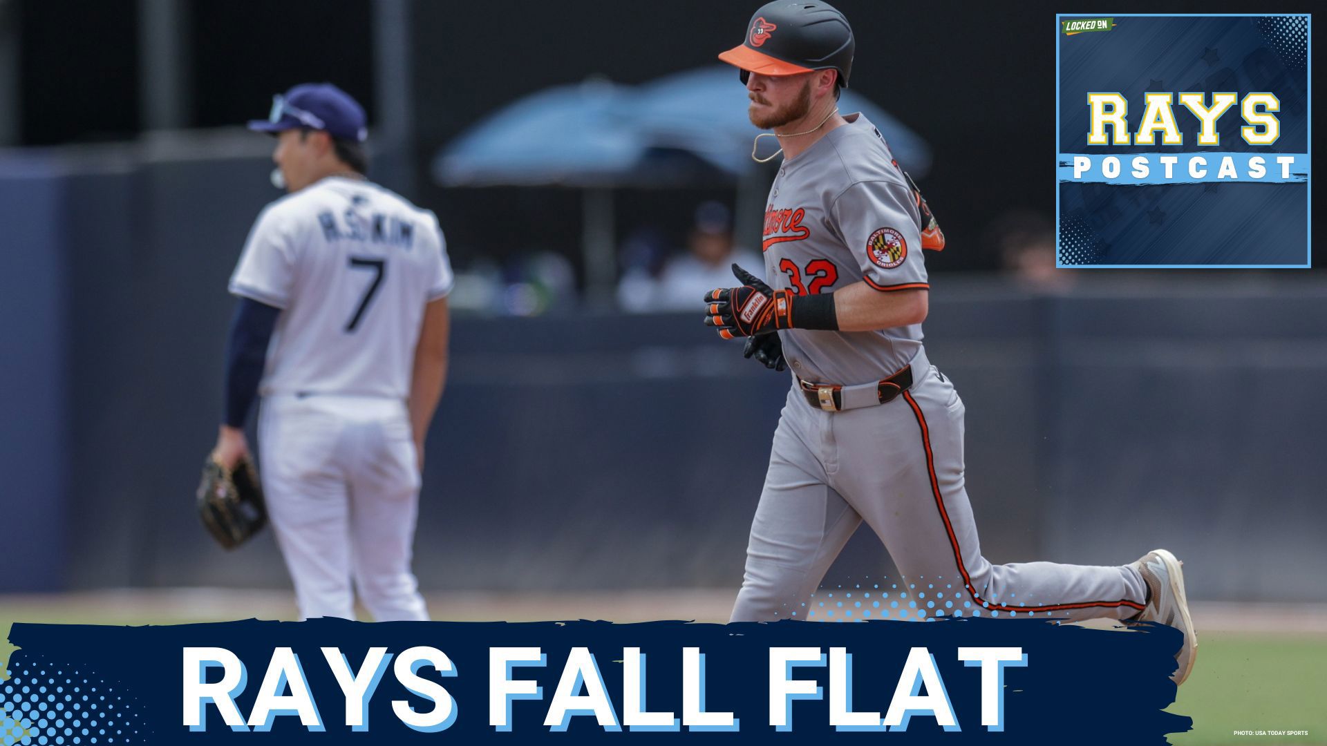 The Tampa Bay Rays lost the series finale to the Baltimore Orioles, 5-3.