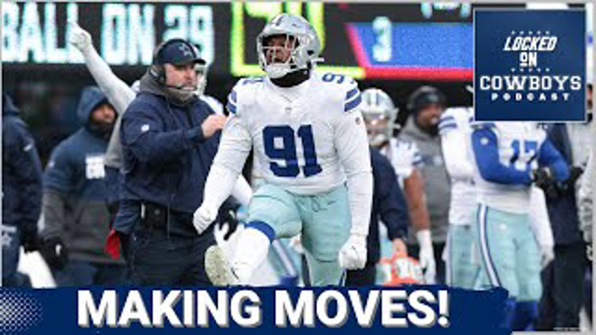 The Dallas Cowboys made one big roster move on Wednesday, placing veteran DT Jordan Phillips on the injured reserve list.