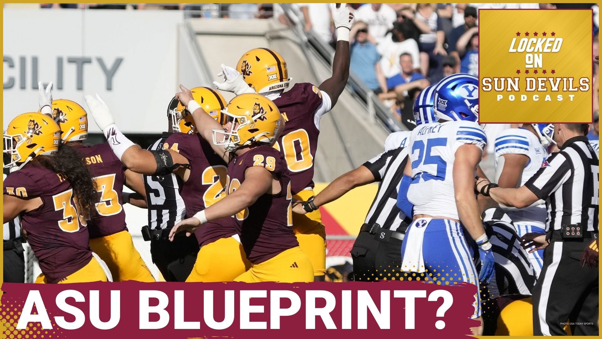 BYU Cougars look to implement a new quarterback for 2025; they'll examine the success of Sam Leavitt and the Arizona State Sun Devils from a year ago.