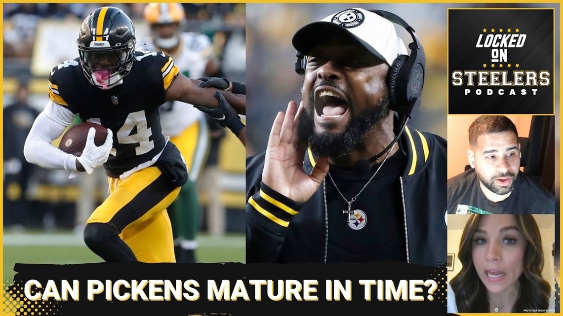 Steelers' Mike Tomlin's Challenge To Get George Pickens To Mature ...