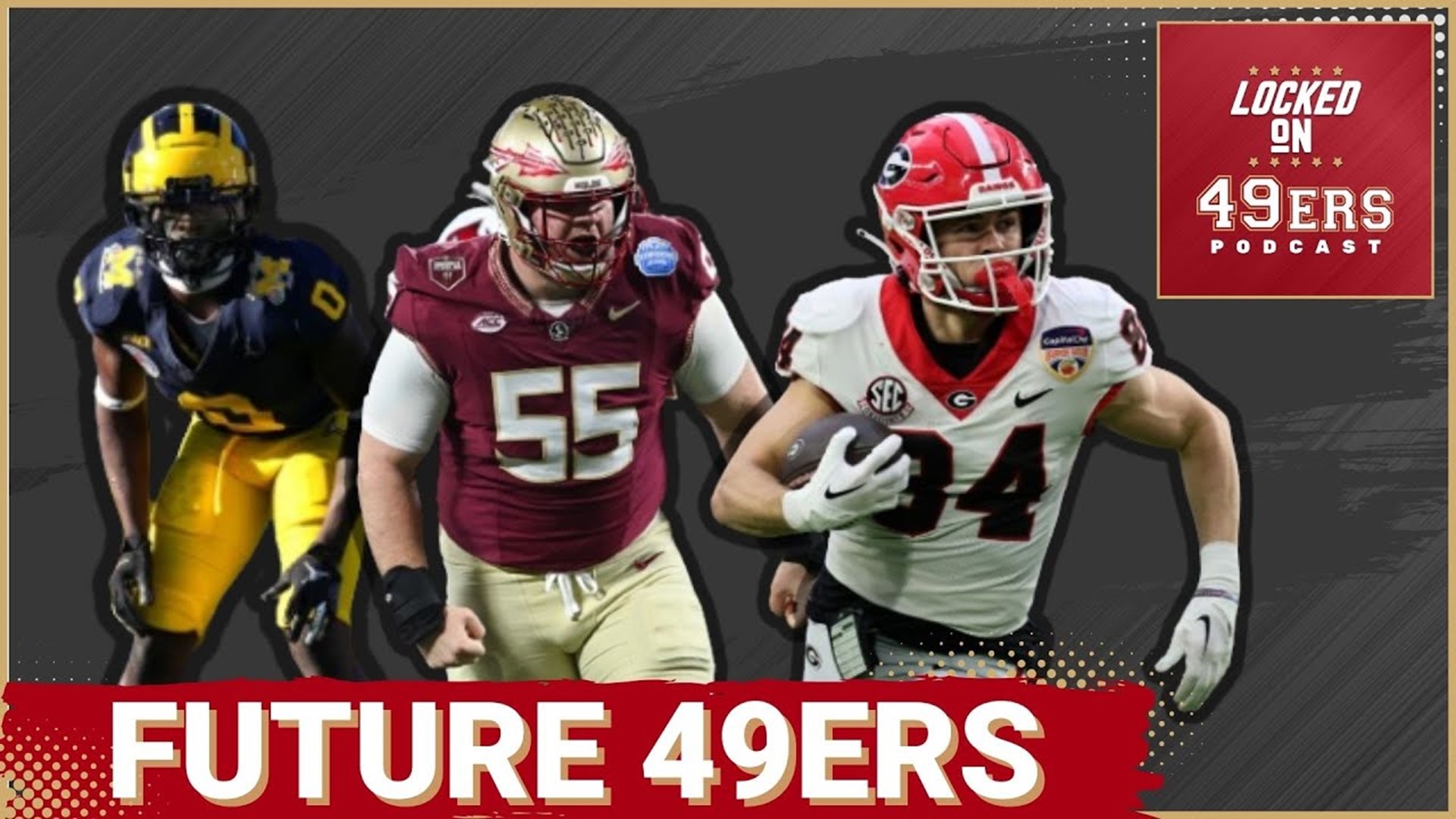 FUTURE 49ERS: Ladd McConkey, Braden Fiske, Mike Sainristill NFL Draft ...