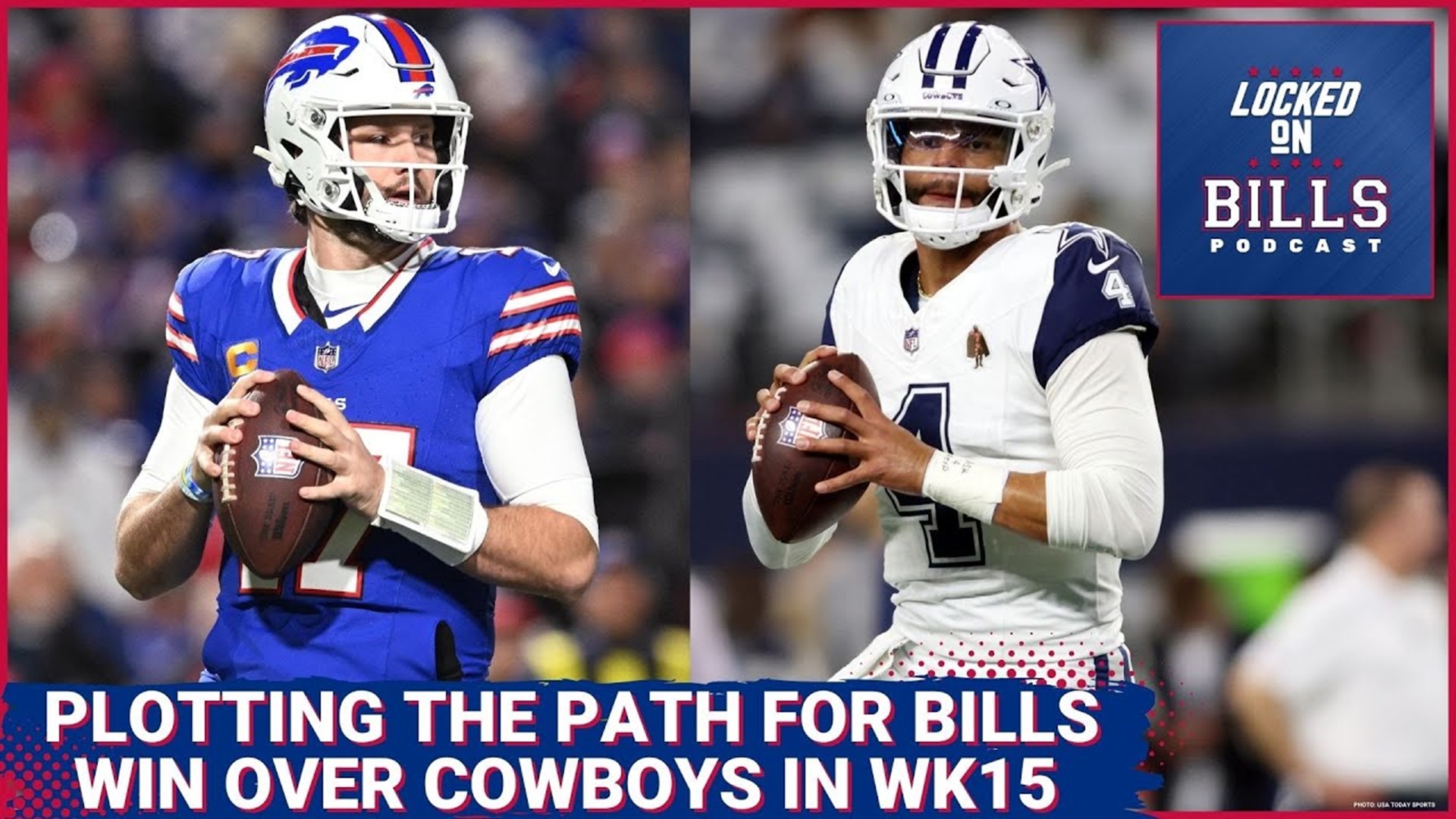 Plotting the path for Josh Allen & the Buffalo Bills to beat Dak Prescott & the Dallas Cowboys