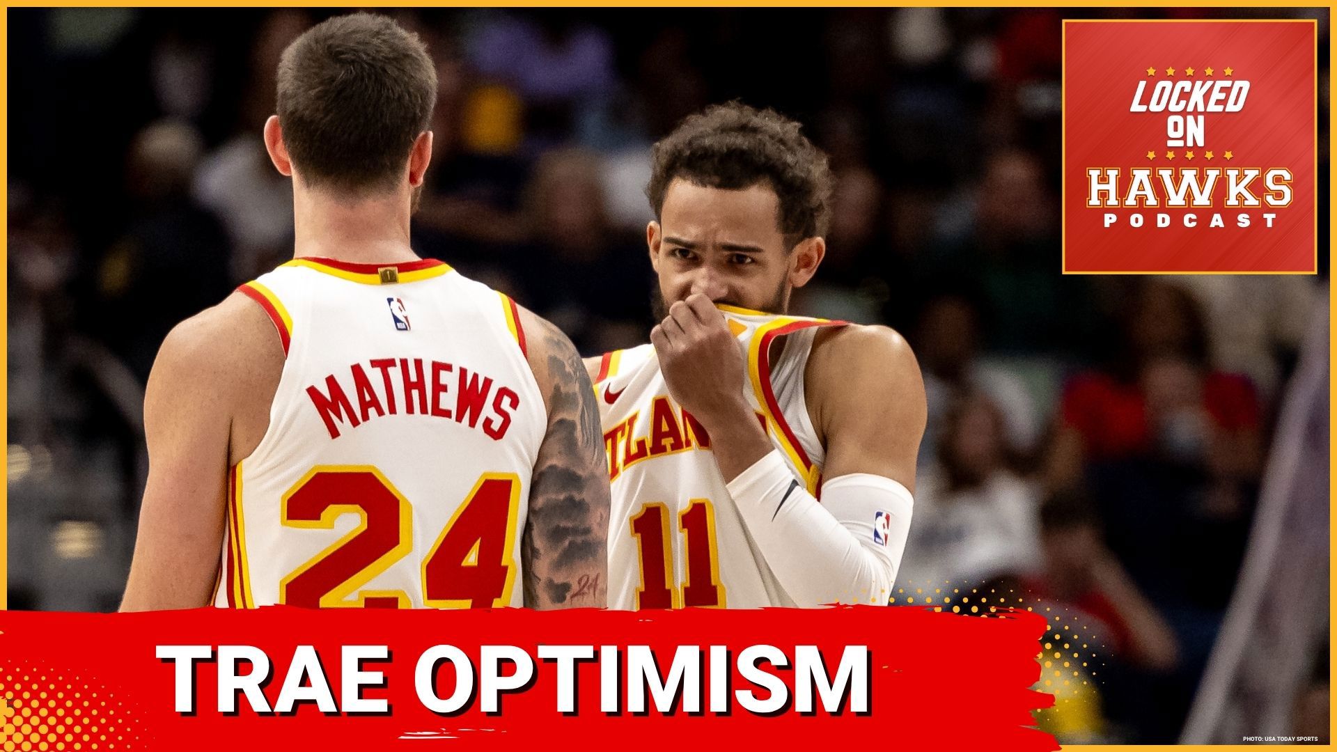 The show begins with optimistic quotes from Atlanta Hawks guard Trae Young. Then, Glen Willis joins to discuss pending free agent Garrison Mathews.
