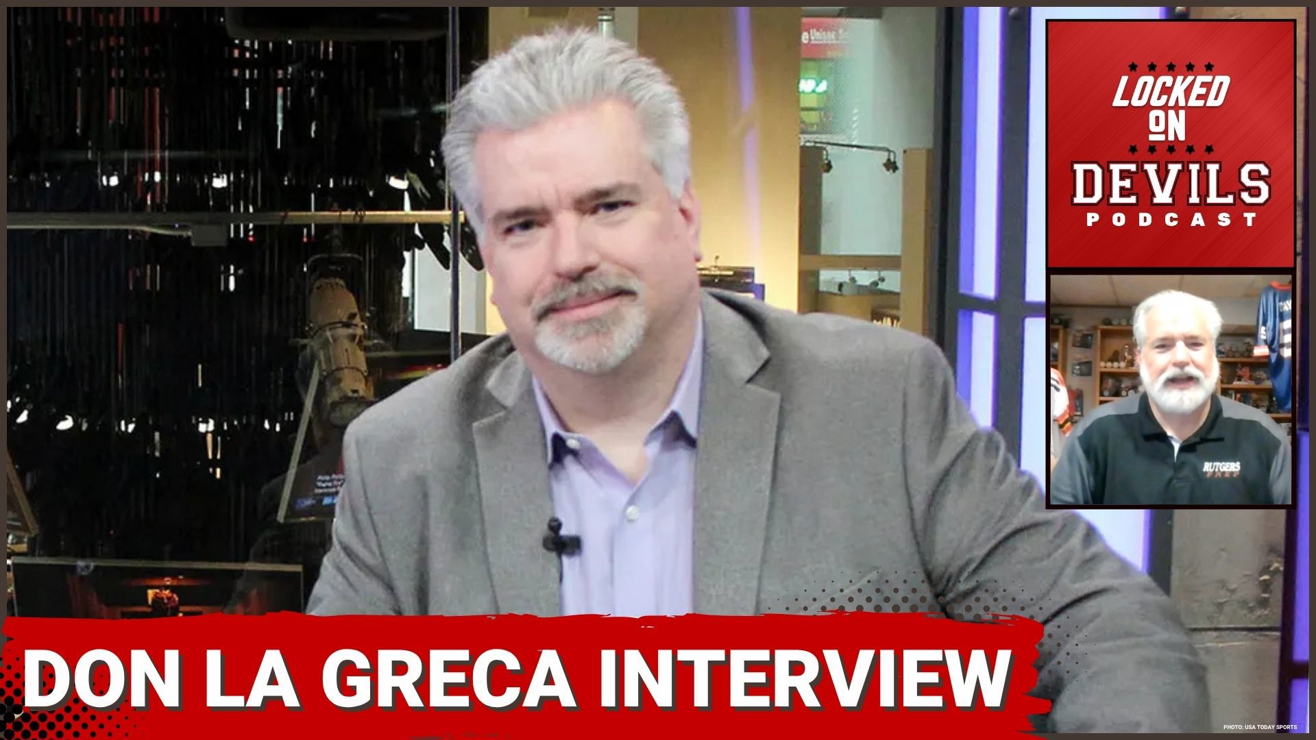 New Jersey Devils television play-by-play announcer Don La Greca joined me on today's episode. He was recently named the new voice for the Devils.