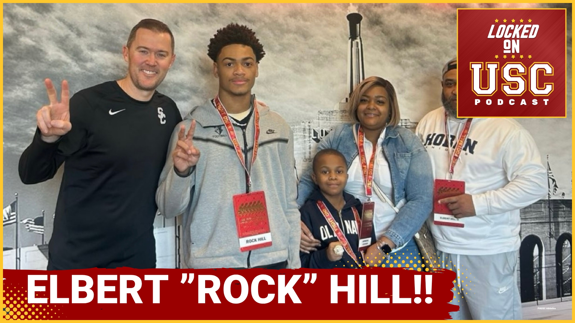 One of the main reasons USC has the No.1 recruiting class in 2026 is because of elite players like Elbert "Rock" Hill. I ask Rock why "USC Is The Place To Be."