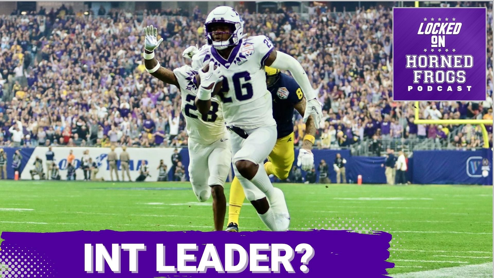 Bud Clark says TCU will lead the nation in interceptions this season.