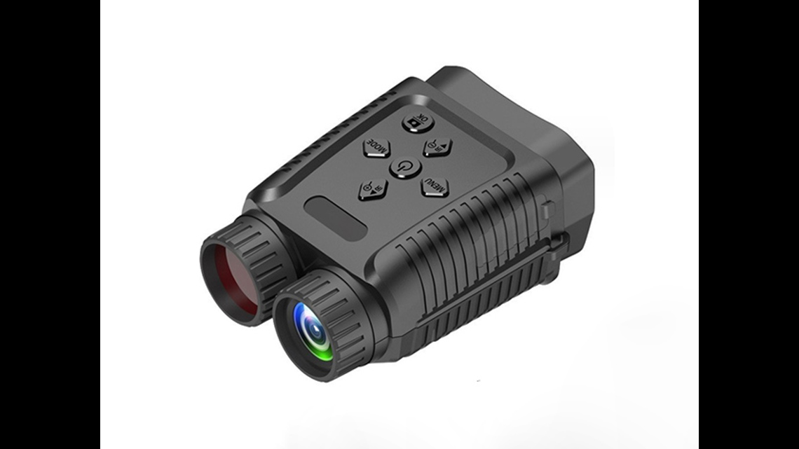 Bring these tiny digital binoculars everywhere ... and even see 4x more clearly in the dark