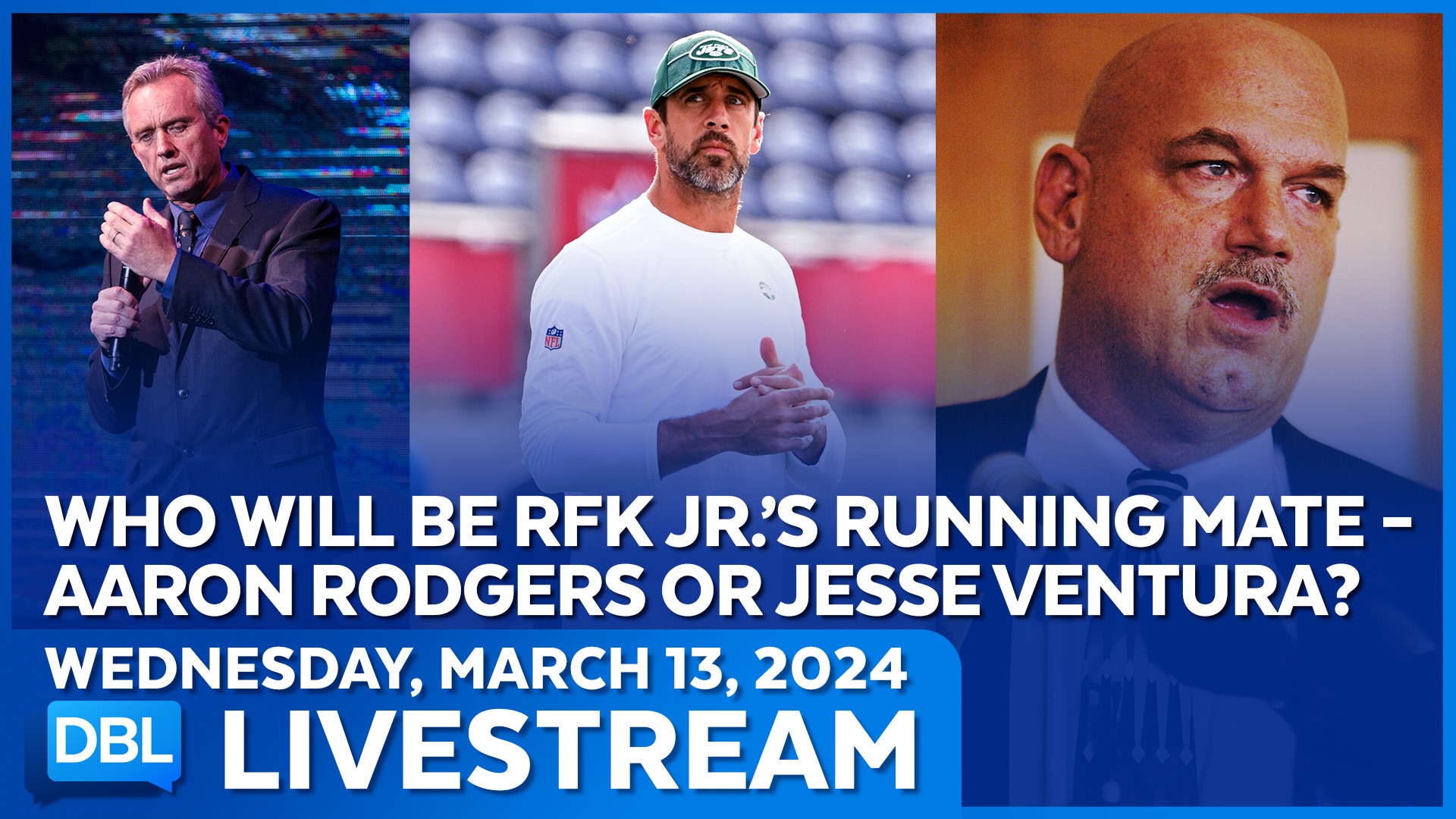 Who Will Be RFK Jr.'s Vice President, Aaron Rodgers Or Jesse Ventura?
