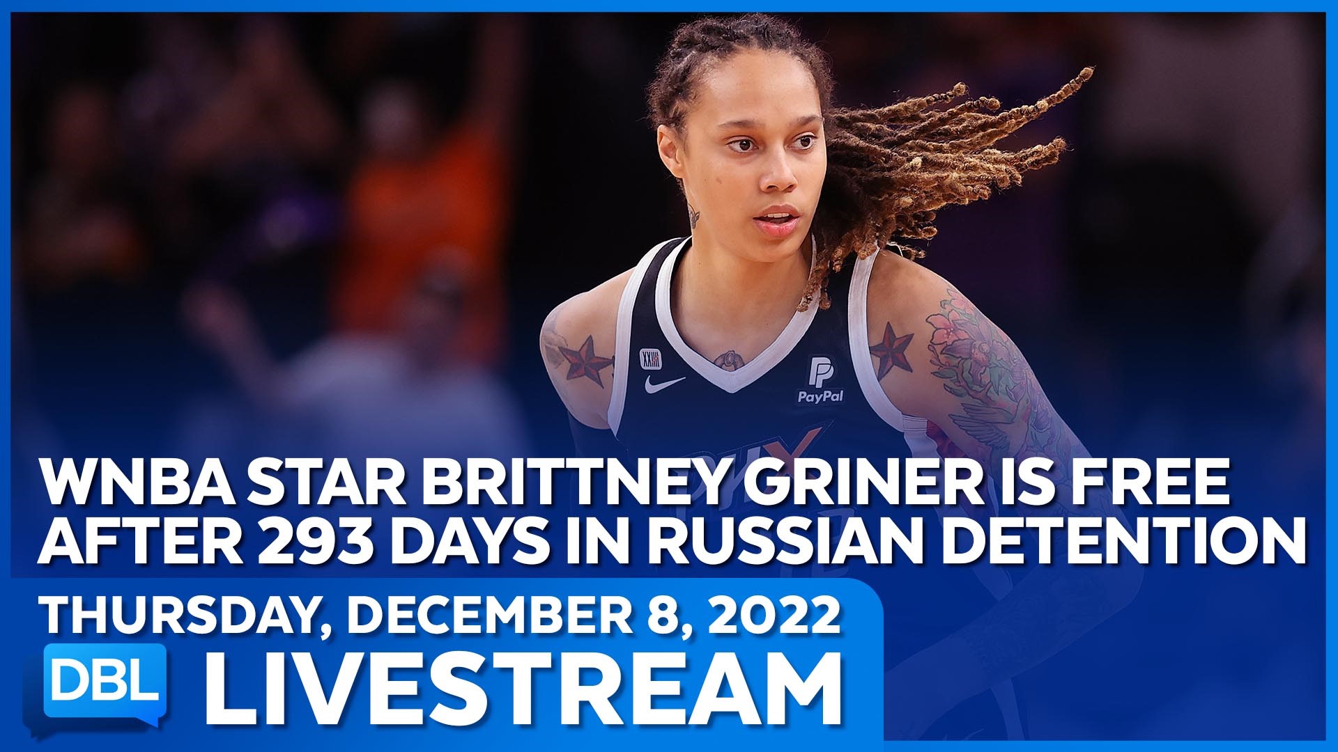 Brittney Griner freed in prisoner swap, but Paul Whelan left in Russia; Investigation launched in Amy Robach/T.J. Holmes affair; Actor Jonathan Bennett joins.
