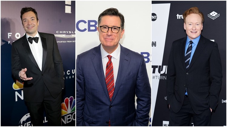 Stephen Colbert opening Digs at Trump With Jimmy Fallon Stephen Colbert opening Digs at Trump With Jimmy Fallon