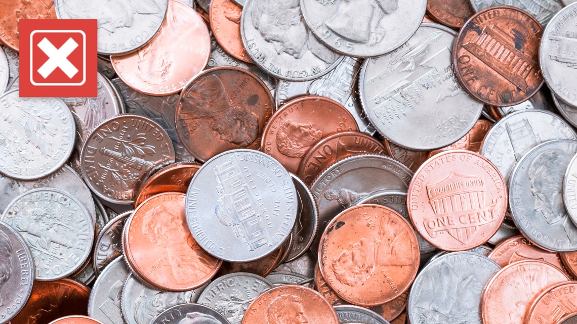 No, there is not a coin shortage in the US but there is a circulation problem