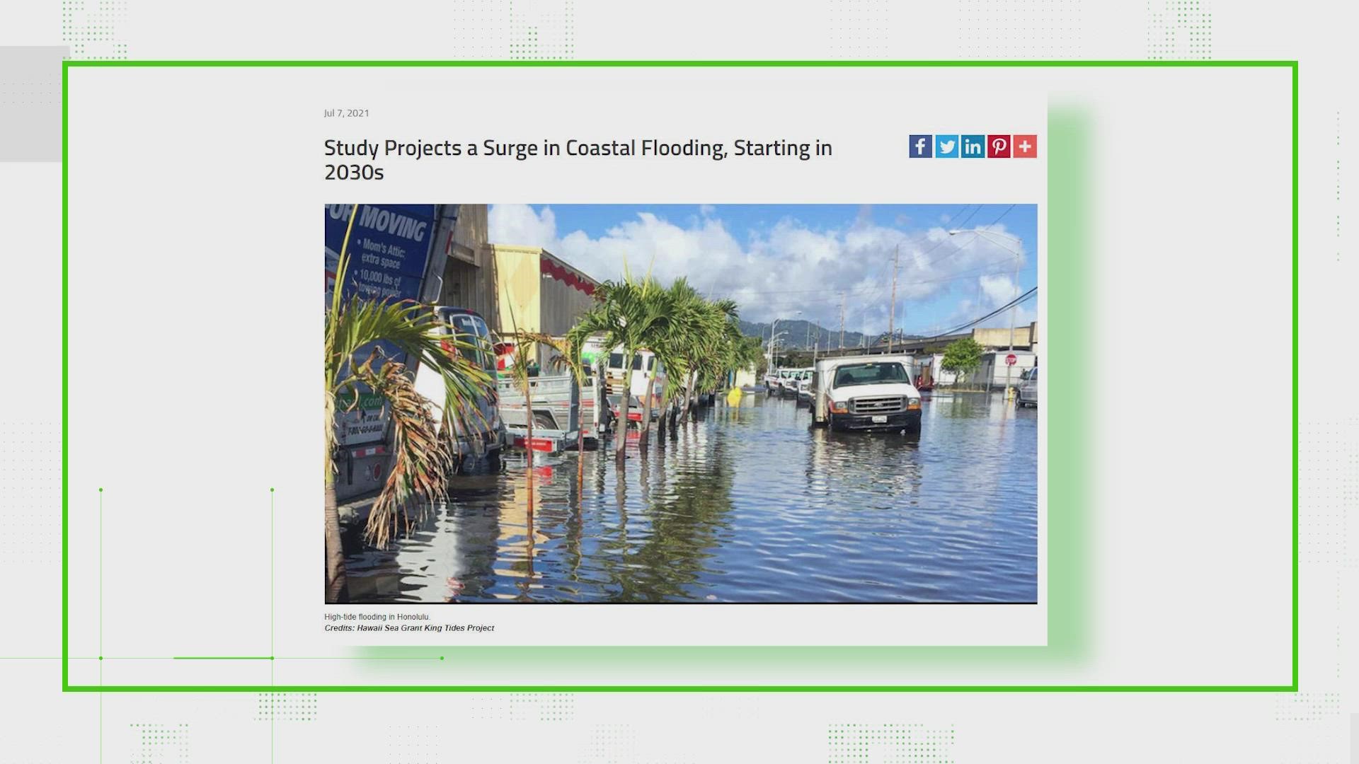 The moon’s “wobble” went viral after a NASA study predicted it would contribute to tidal flooding in the next decade, but climate change is the primary culprit.