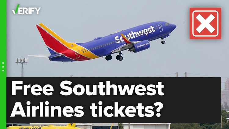 Southwest Airlines anniversary free tickets are a scam