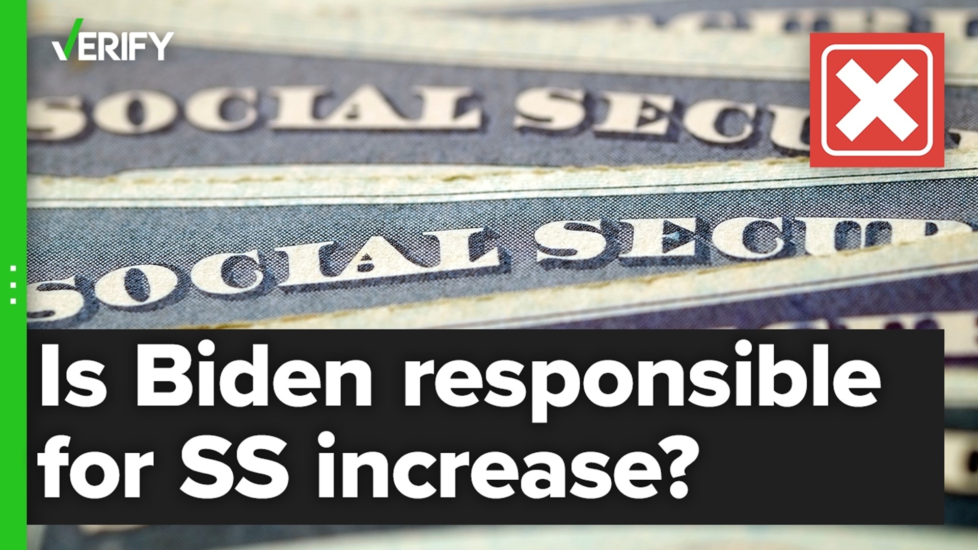 Social Security’s cost-of-living-adjustment (COLA) is an automatic formula that adjusts for annual inflation, not a Biden decision like the White House claims.