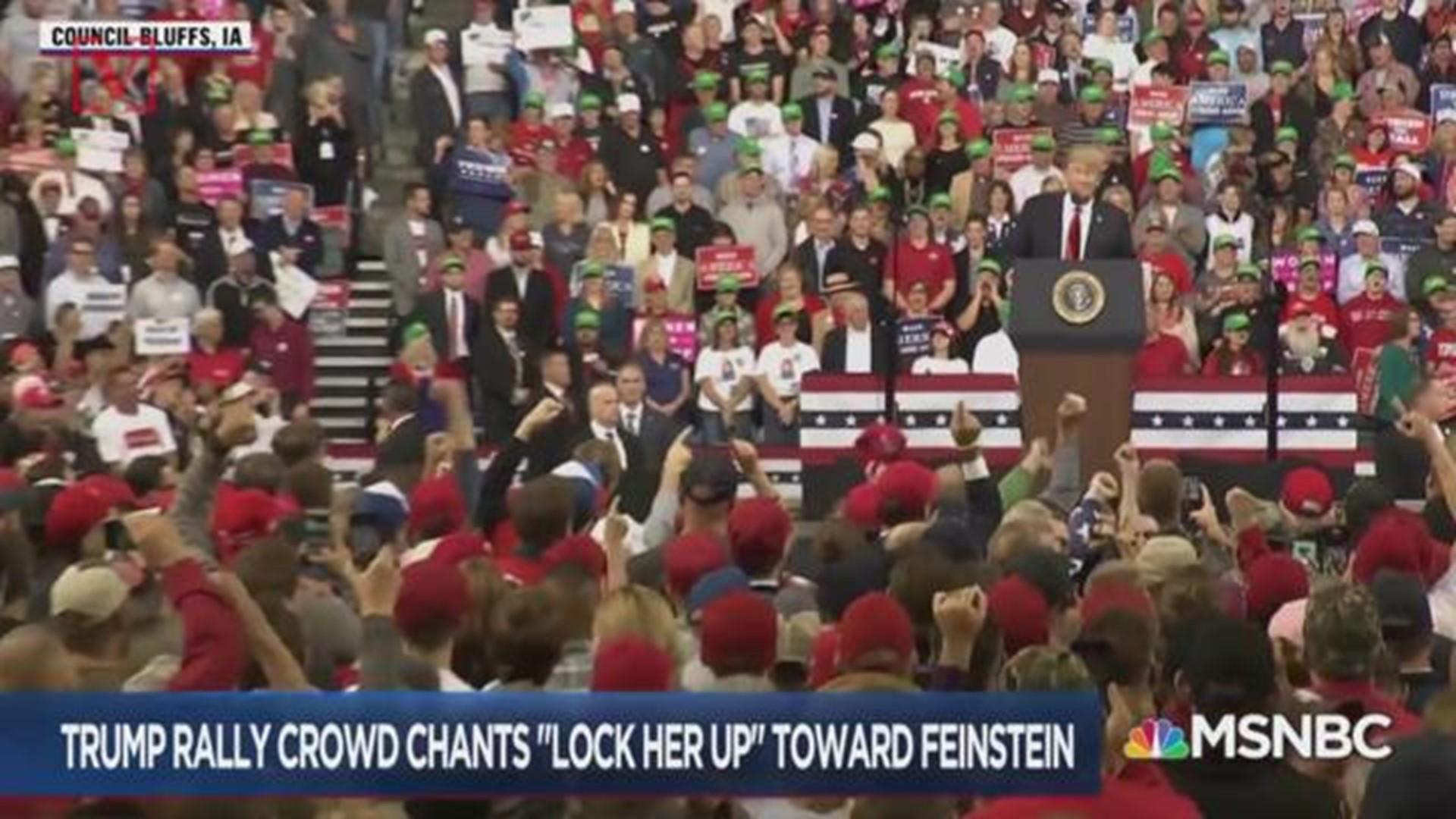 President Trump Has A New Lock Her Up Target Wfaa Com