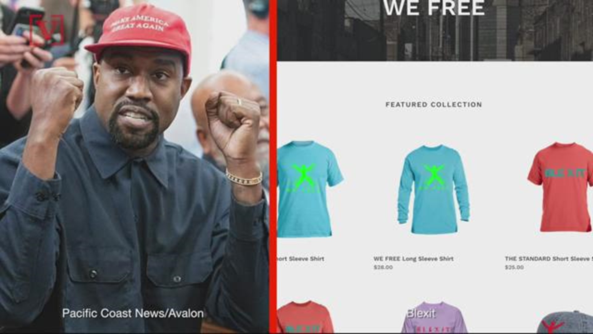 Kanye West's New 'Blexit' Clothing Line 