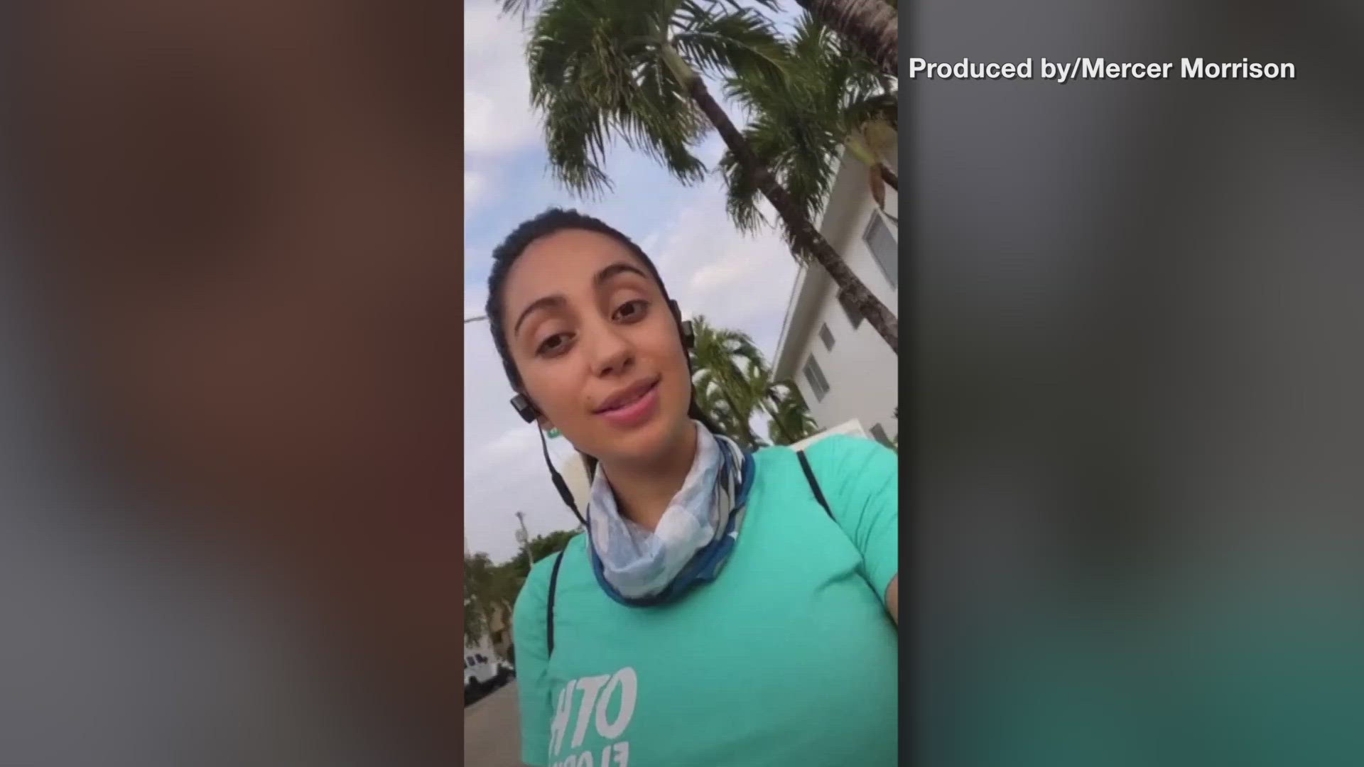 Maria Algarra is out on the beaches of Miami along with others to clean up masks and gloves used as PPE that weren't properly disposed of. Veuer's Mercer Morrison has the story.