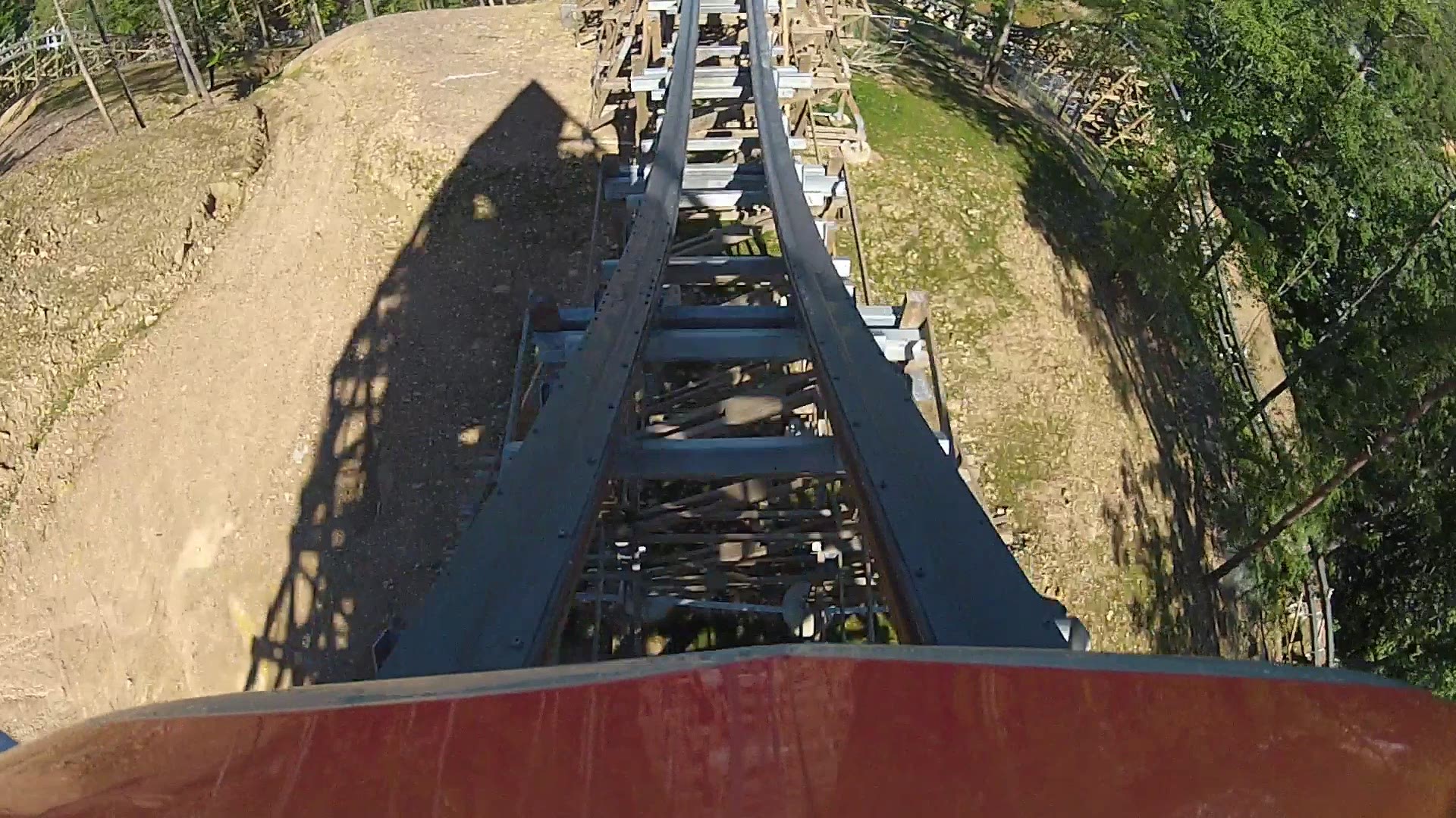 Lightning Rod, world's fastest wooden roller coaster, officially opens