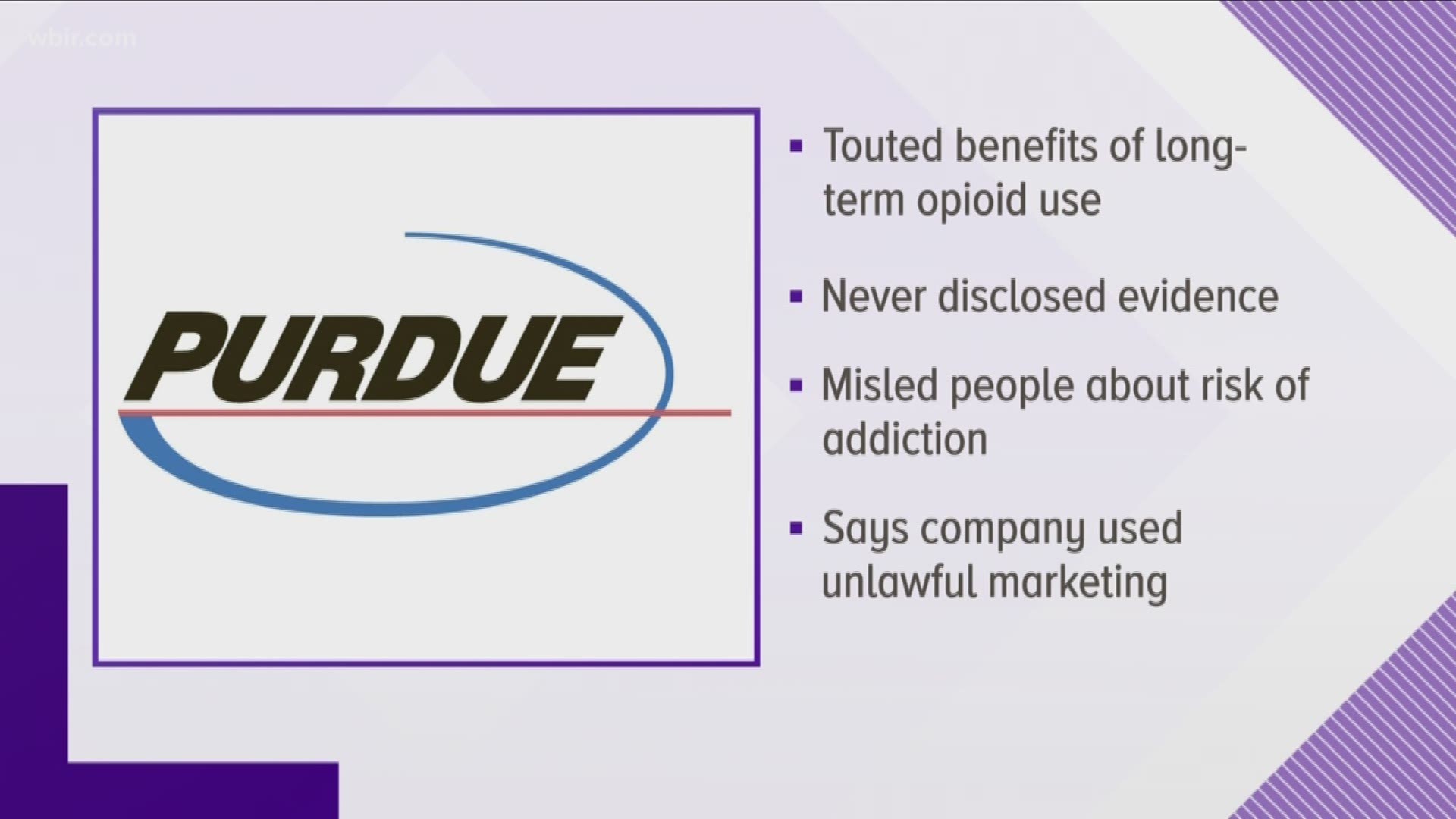 State's lawsuit against Purdue Pharma now open to the public