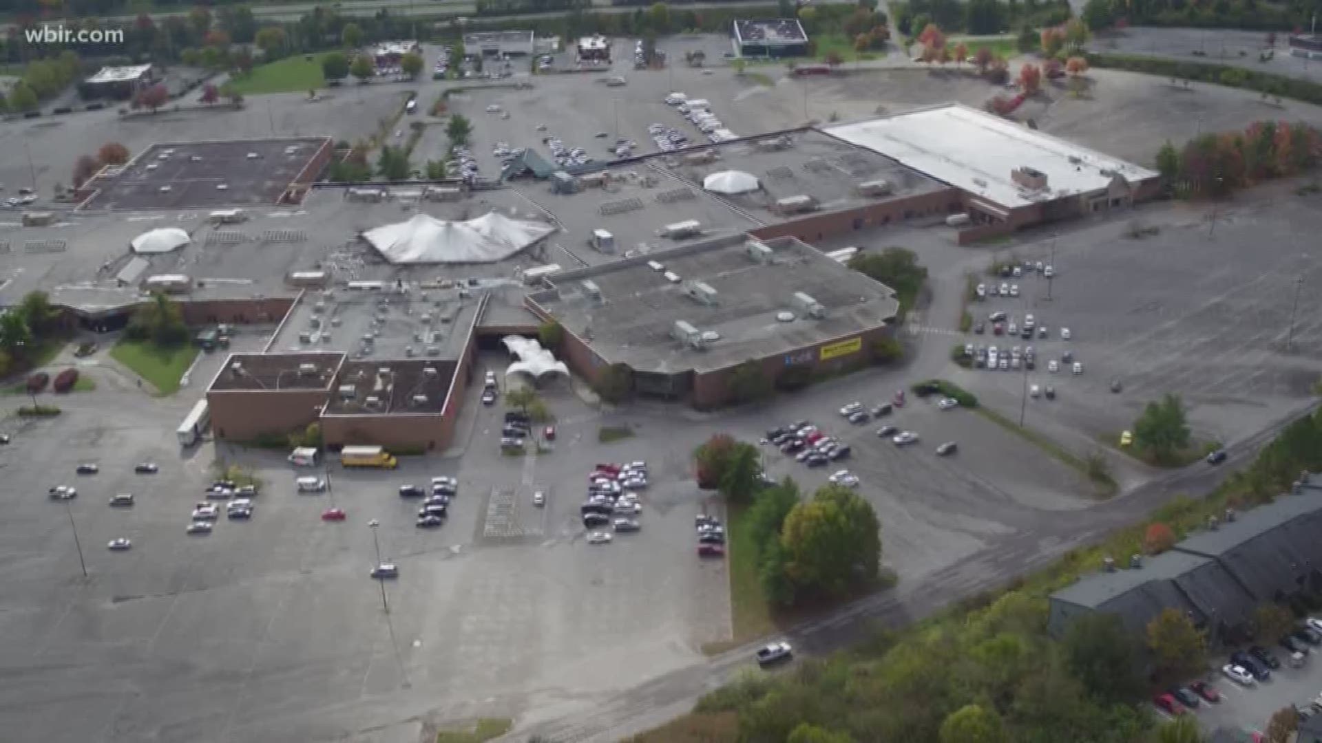 Today is the last day to visit the Knoxville Center Mall