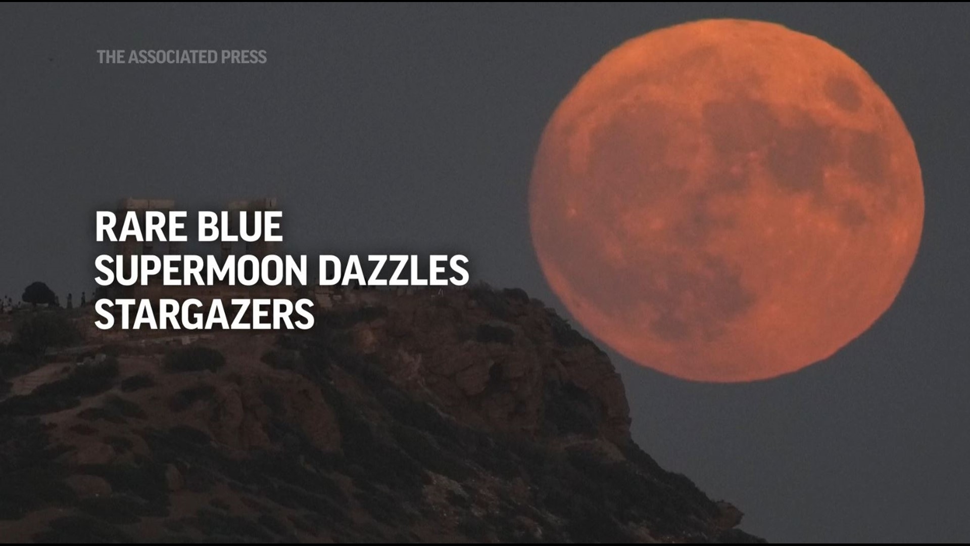 It was the second full moon of August, thus the blue label. And it was unusually close to Earth, therefore a supermoon.