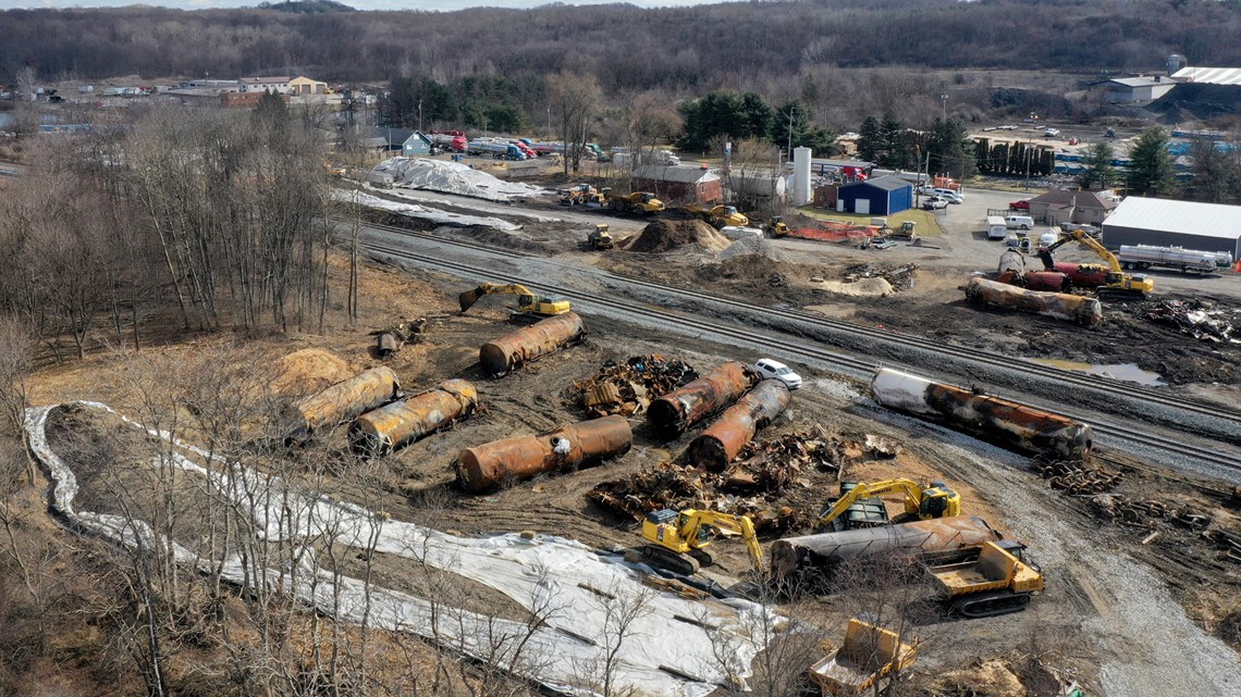 Contaminated waste shipments from Ohio derailment to resume