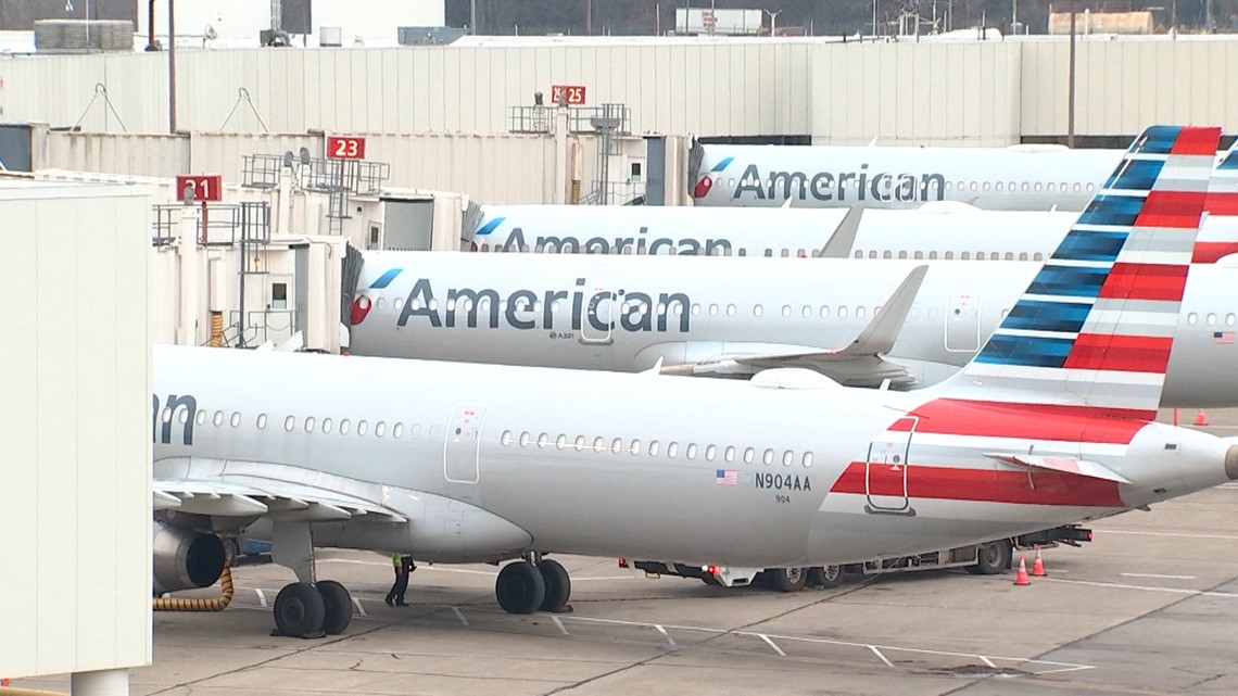 American Airlines (AAL) stock share prices soaring