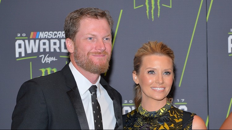 Dale Earnhardt Jr. apologizes to pregnant wife in Korean for eating her ice cream