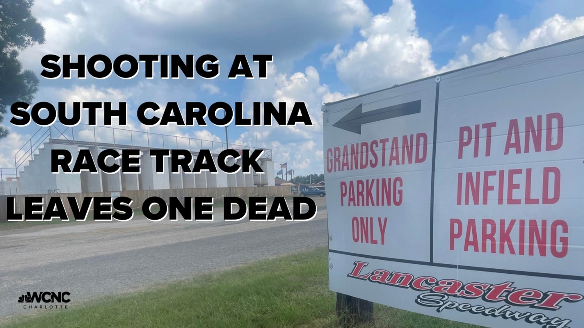 South Carolina race track shooting leaves one dead