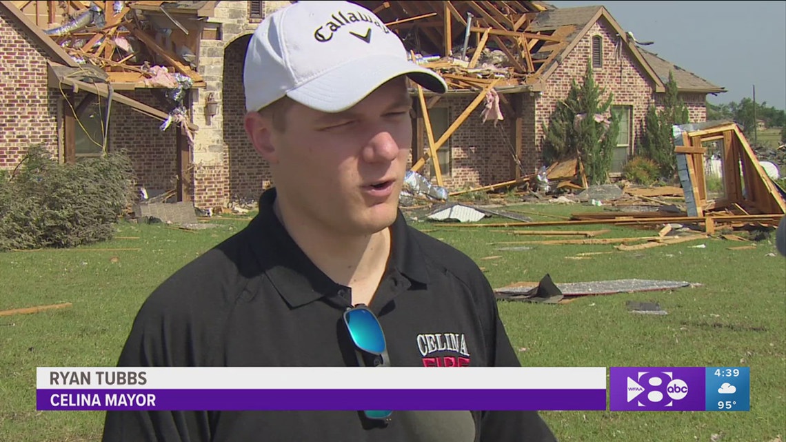 Celina, Texas Mayor helping neighbors clean up after deadly storms ...