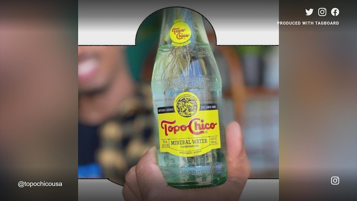 Topo Chico shortage due to glass shortage, high customer demand