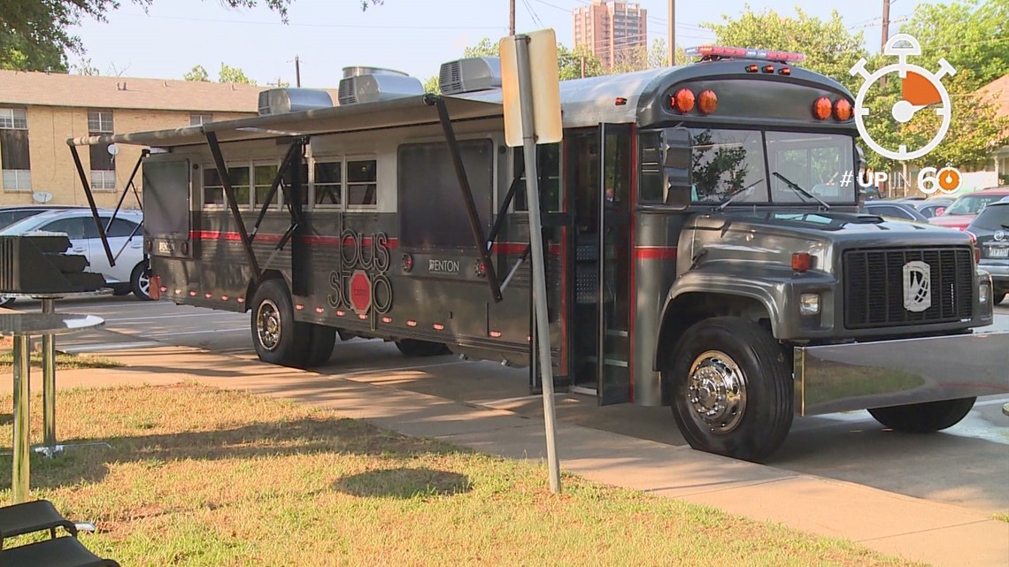 Denton ISD transforms old bus into high end food truck 