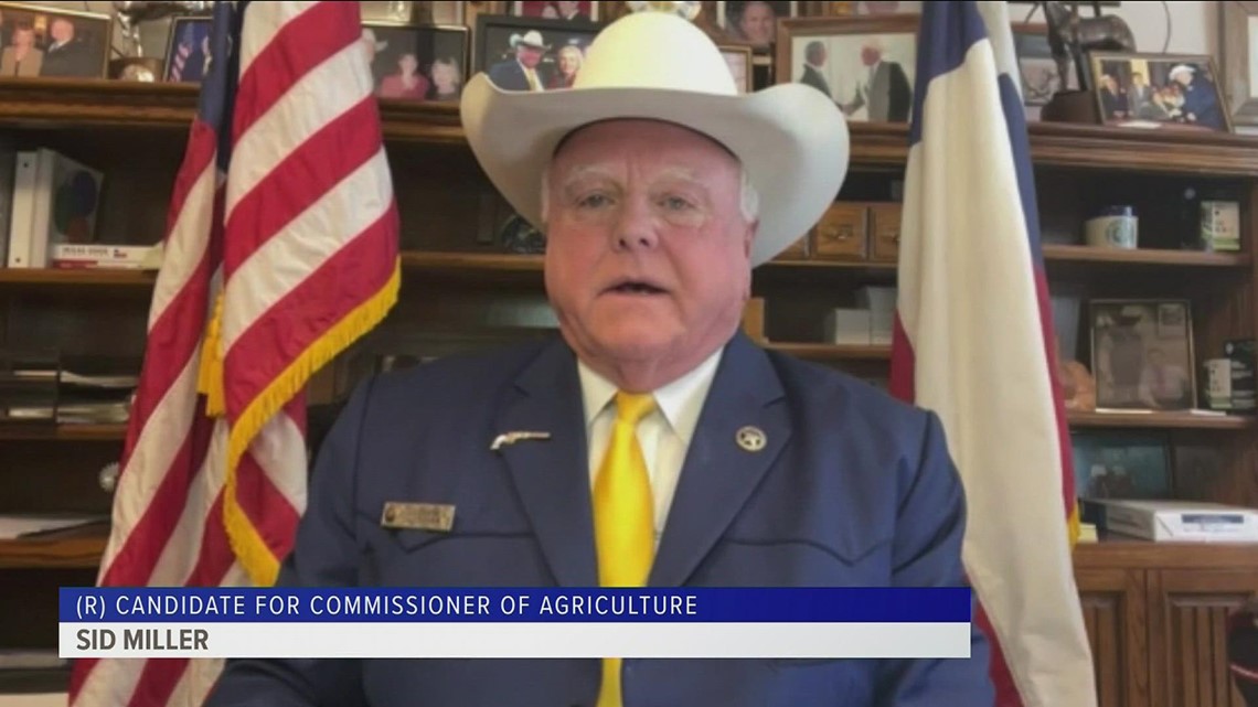 Texas Ag commissioner Sid Miller says opponents can’t get to his right