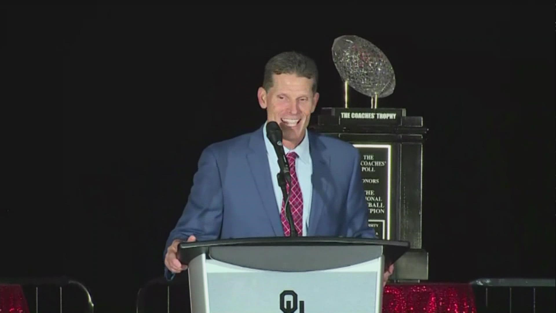 Former University of Oklahoma defensive coordinator Brent Venables returns to OU to become the university's new head football coach.