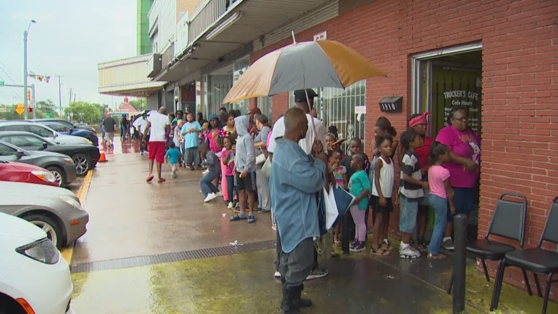 Hundreds helped at back-to-school event